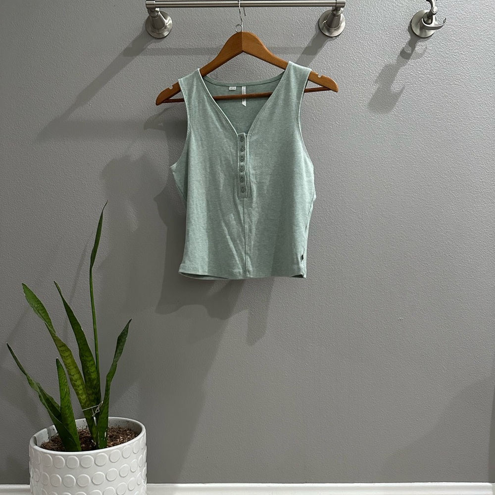 Travis Mathew Mint Green Tank Top